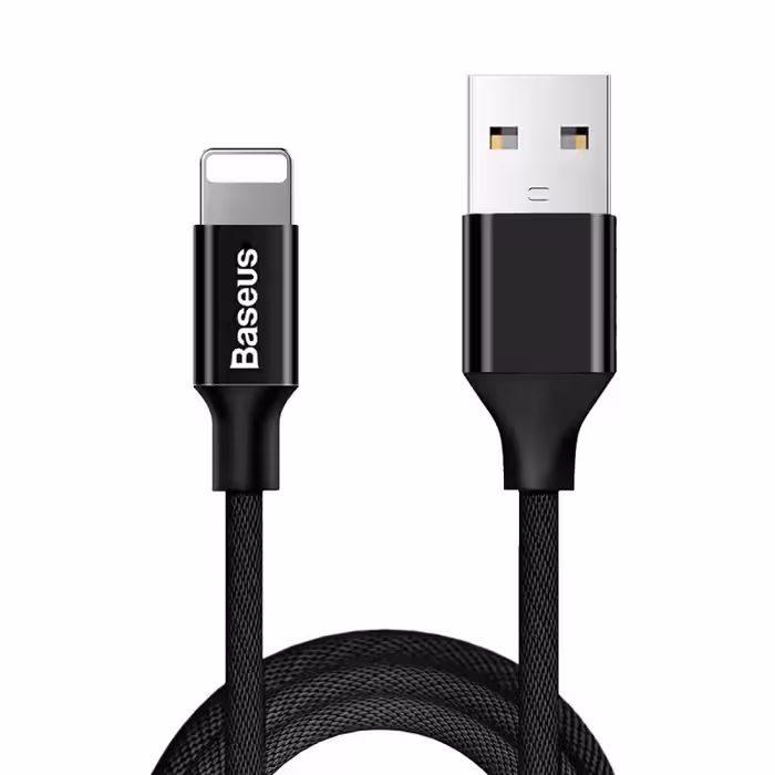 کابل لایتنینگ بیسوس Baseus Yiven Cable CALYW-01 طول 1.2 متر و توان 2 آمپر