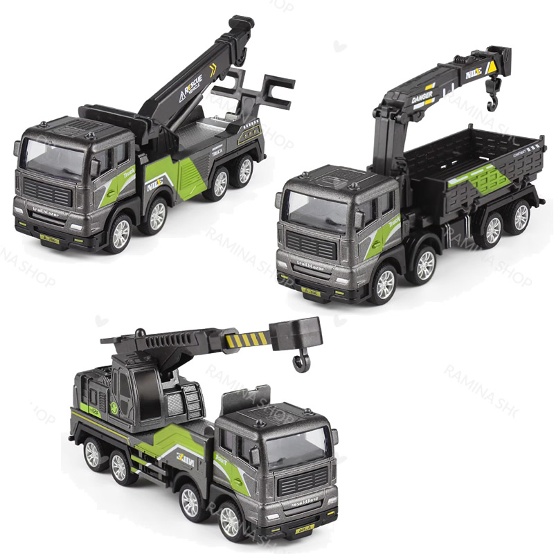اسباب بازی بچه گانه کامیون های جرثقیل دار Crane Car