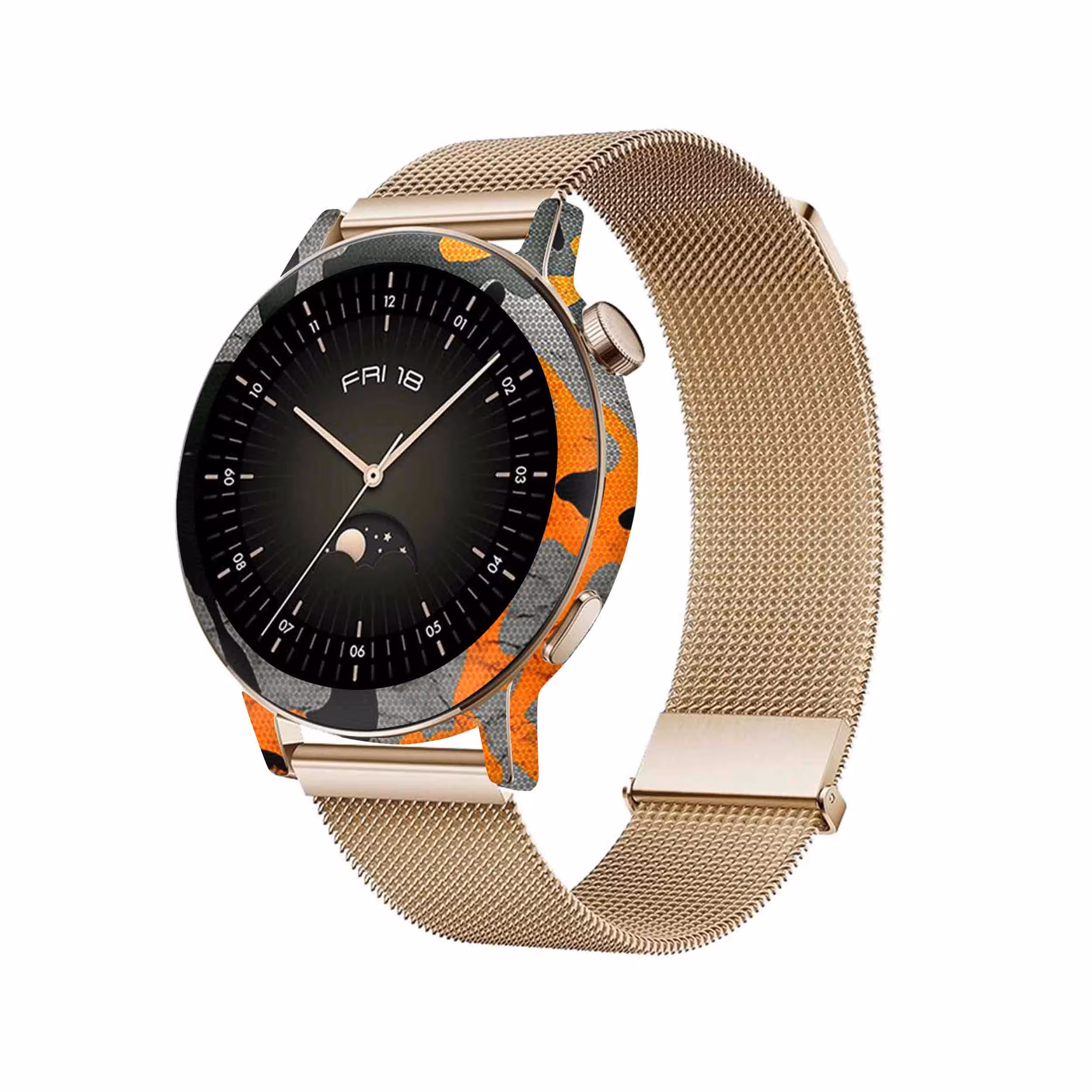 برچسب ماهوت طرح Autumn-Army مناسب برای ساعت هوشمند هوآوی Watch GT 3 42mm