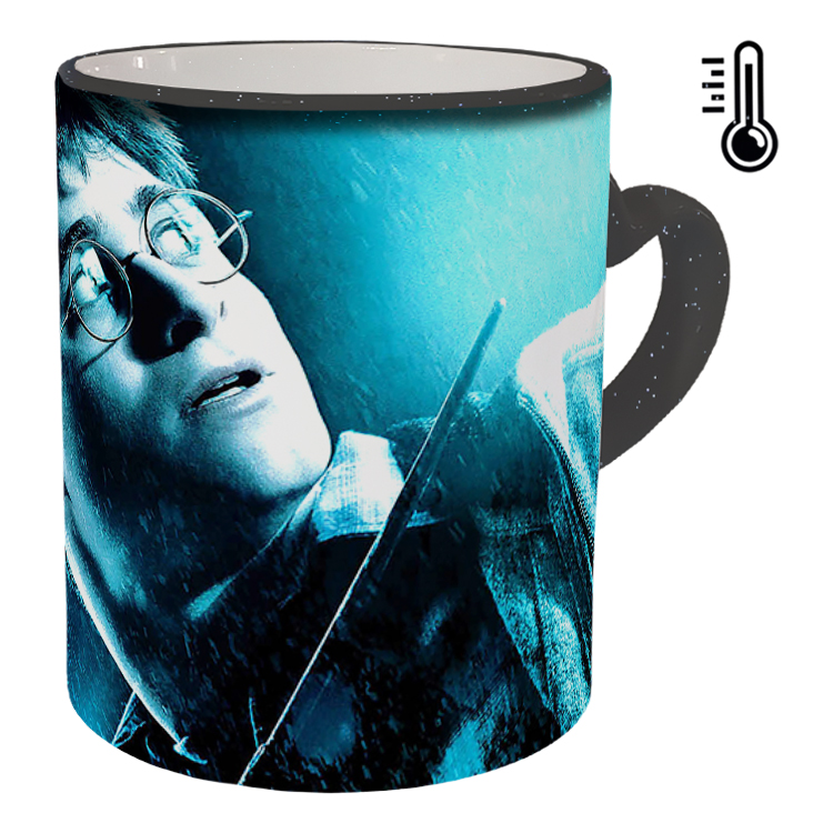 ماگ حرارتی مدل دسته قلبی اکلیلی طرح هری پاتر کد 34