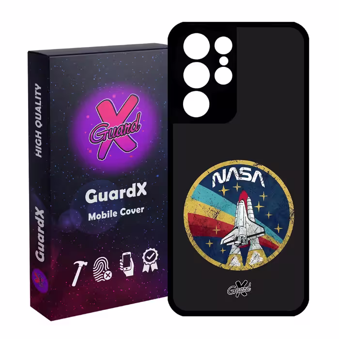 کاور گارد ایکس طرح Nasa مدل Glass10087 مناسب برای گوشی موبایل سامسونگ Galaxy S21 Ultra