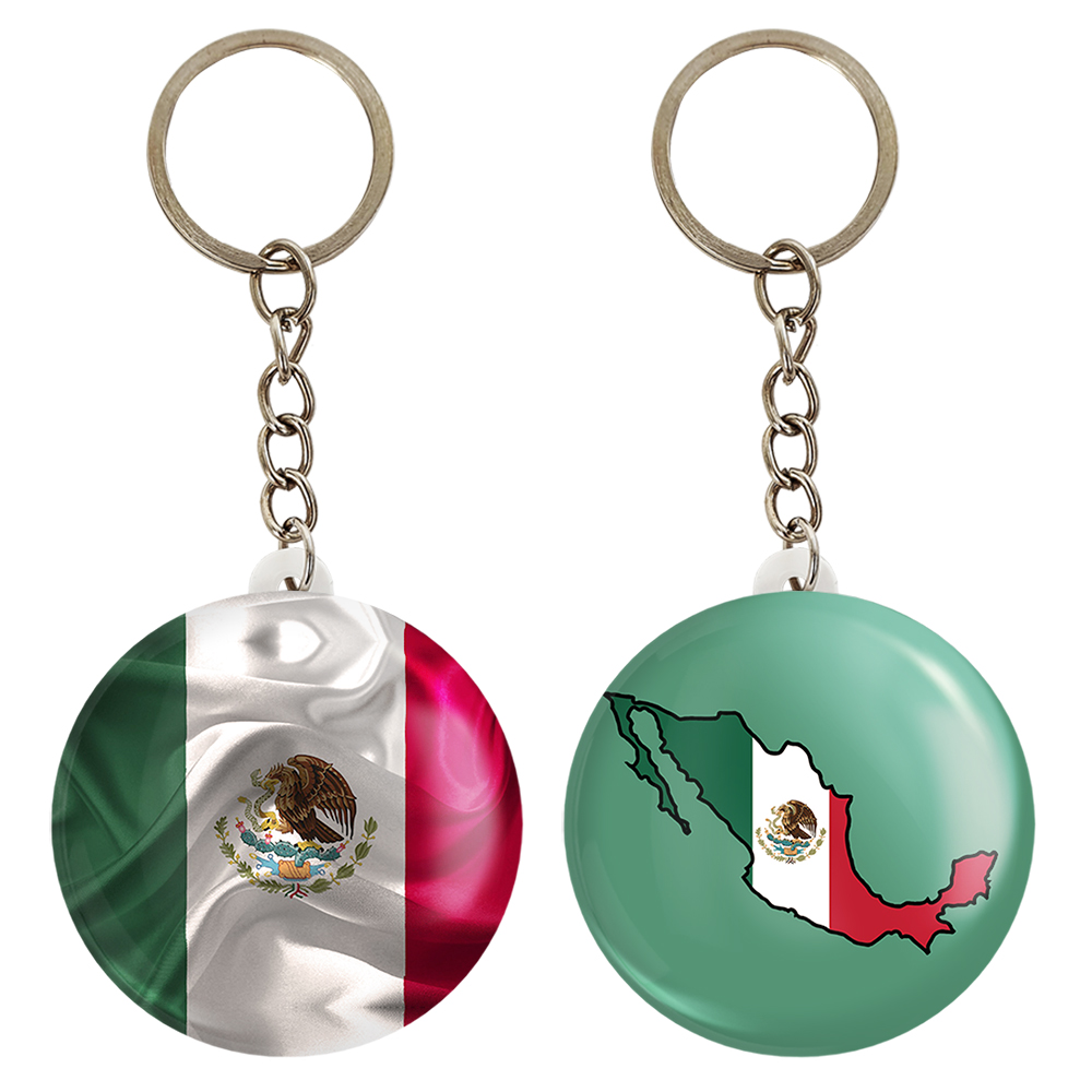 جاکلیدی خندالو مدل پرچم مکزیک کد 2048620483 مجموعه 2 عددی