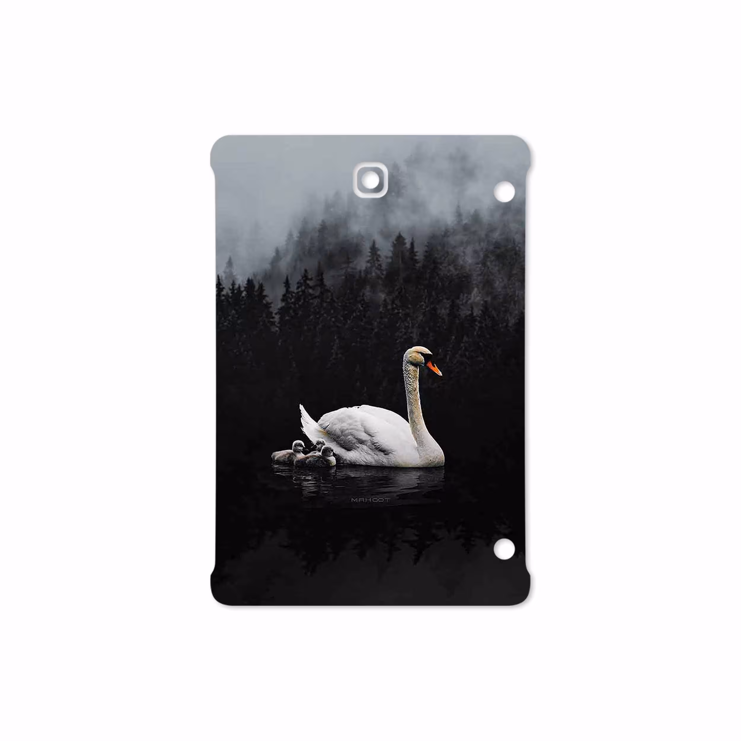 برچسب پوششی ماهوت مدل Swan Lake مناسب برای تبلت سامسونگ Galaxy Tab S2 8.0 2015 T710