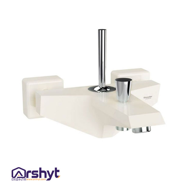 شیر حمام شودر مدل تیفانی شیری کروم - لوازم خانه و آشپزخانه آرشیت