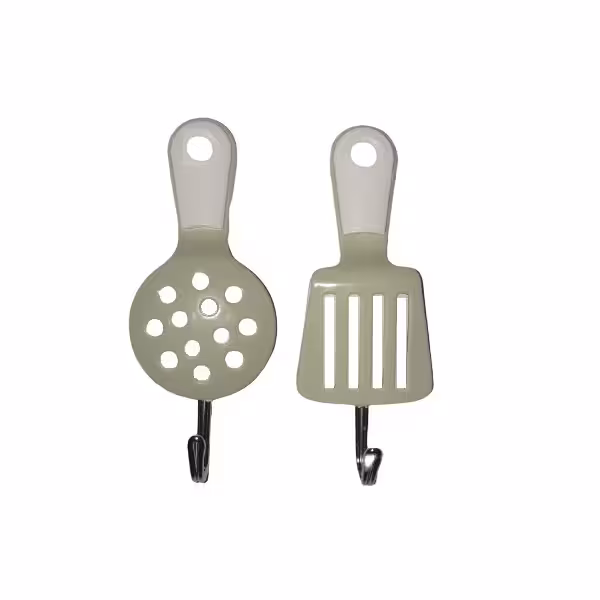قلاب آویز آشپزخانه HOOK طرح کفگیر کد BH309 مجموعه 2 عددی