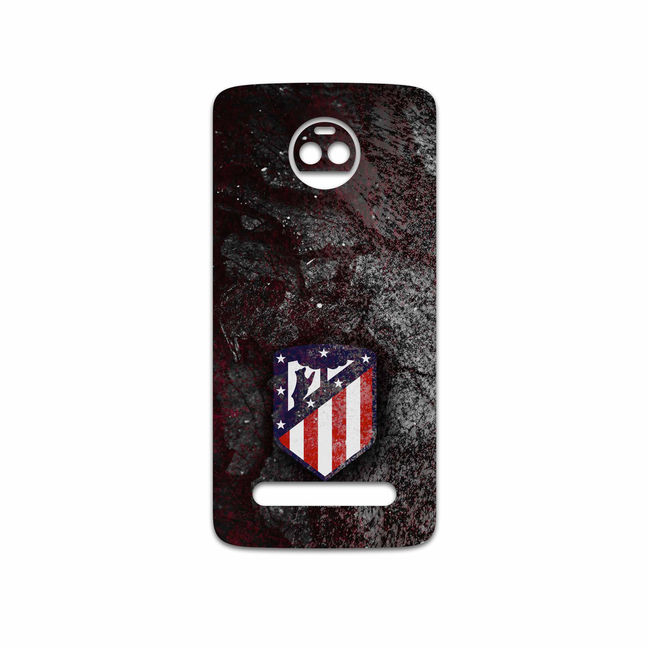 برچسب پوششی ماهوت مدل Atletico de Madrid مناسب برای گوشی موبایل موتورولا Moto Z2 Force