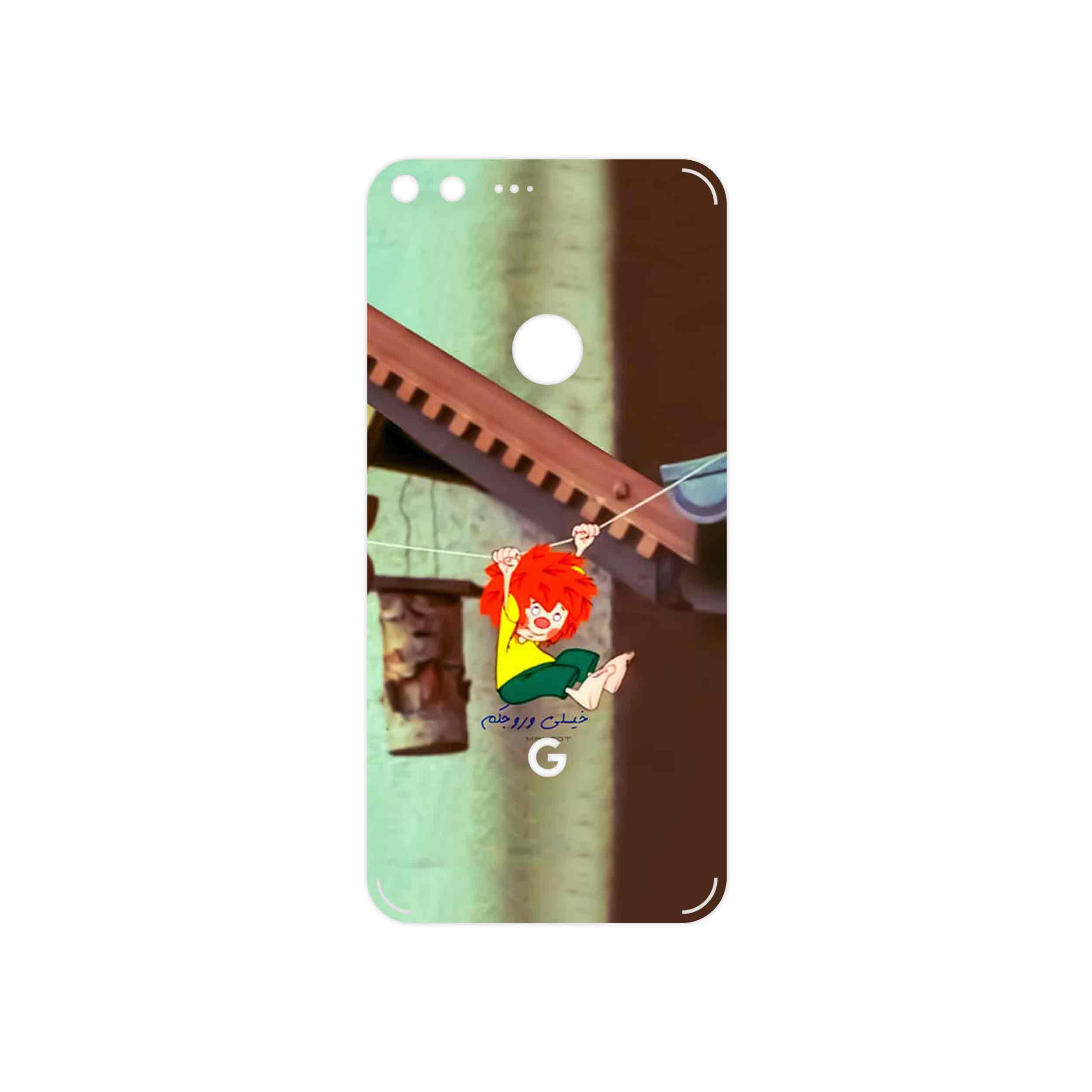 برچسب پوششی ماهوت مدل Meister Eder und sein Pumuckl مناسب برای گوشی موبایل گوگل Pixel XL