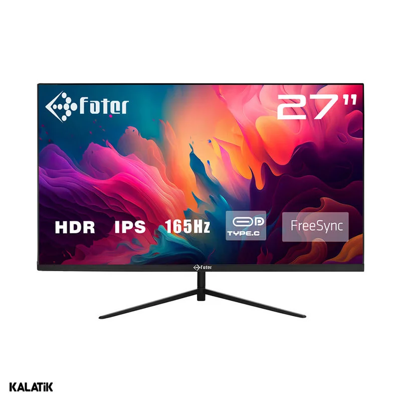 مانیتور گیمینگ فاطر سایز 27 اینچ مدل F27-165B1