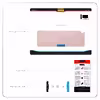 برچسب پوششی ماهوت مدل Rose Gold Leather مناسب برای تبلت سامسونگ Galaxy Tab S4 10.5 2018 T835