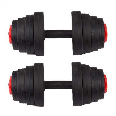 دمبل اسپیدو مدل 0011 وزن 10 کیلوگرم بسته 2 عددی