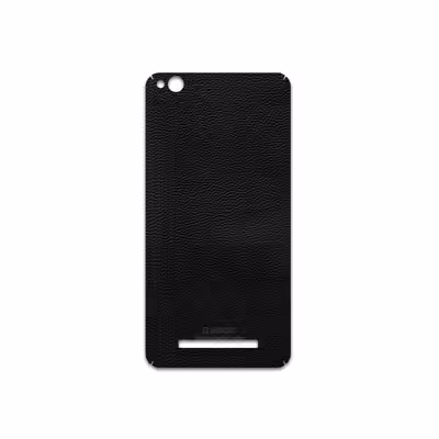 برچسب پوششی ماهوت مدل Black-Leather مناسب برای گوشی موبایل شیائومی Redmi 4A