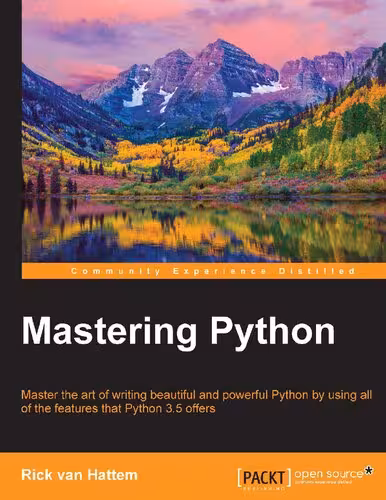 خرید و دانلود نسخه کامل کتاب Mastering Python