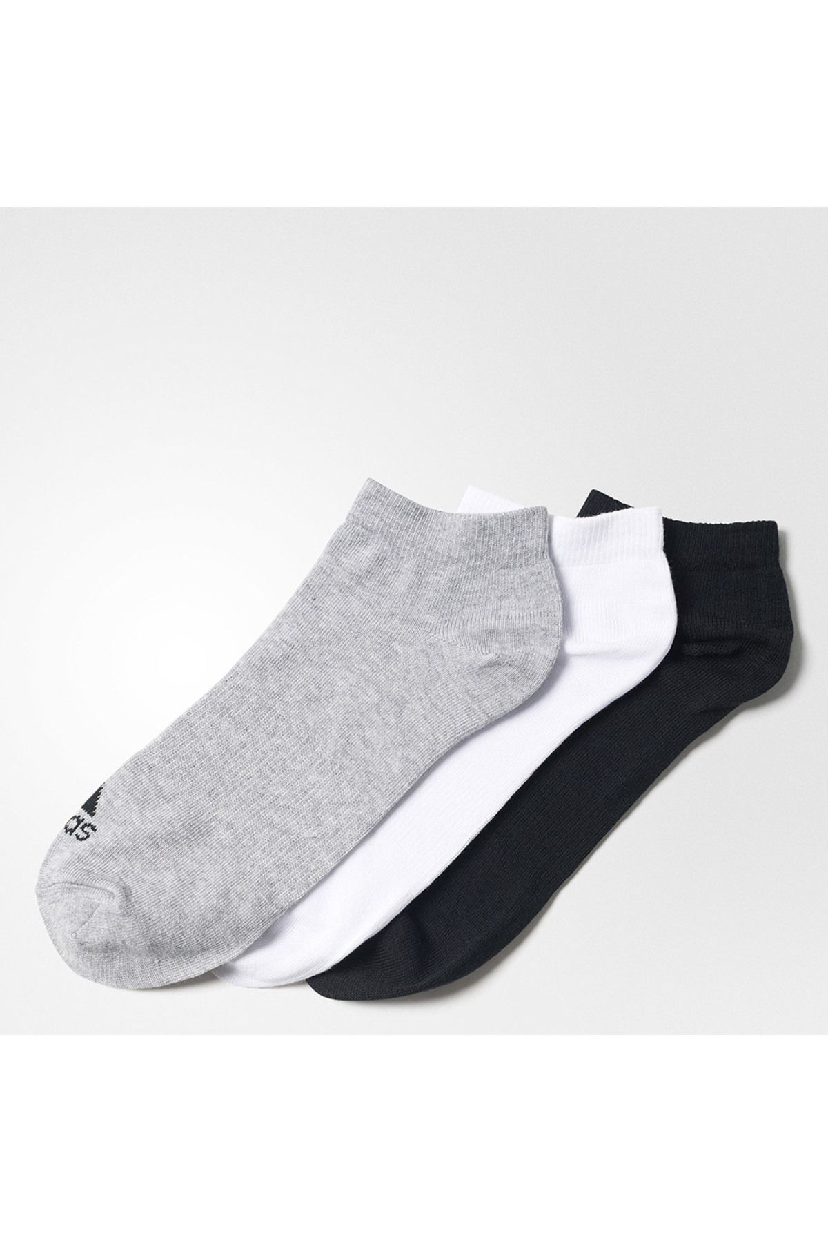 جوراب ورزشی سفید مردانه و زنانه 3L آموزش چند رشته ای adidas