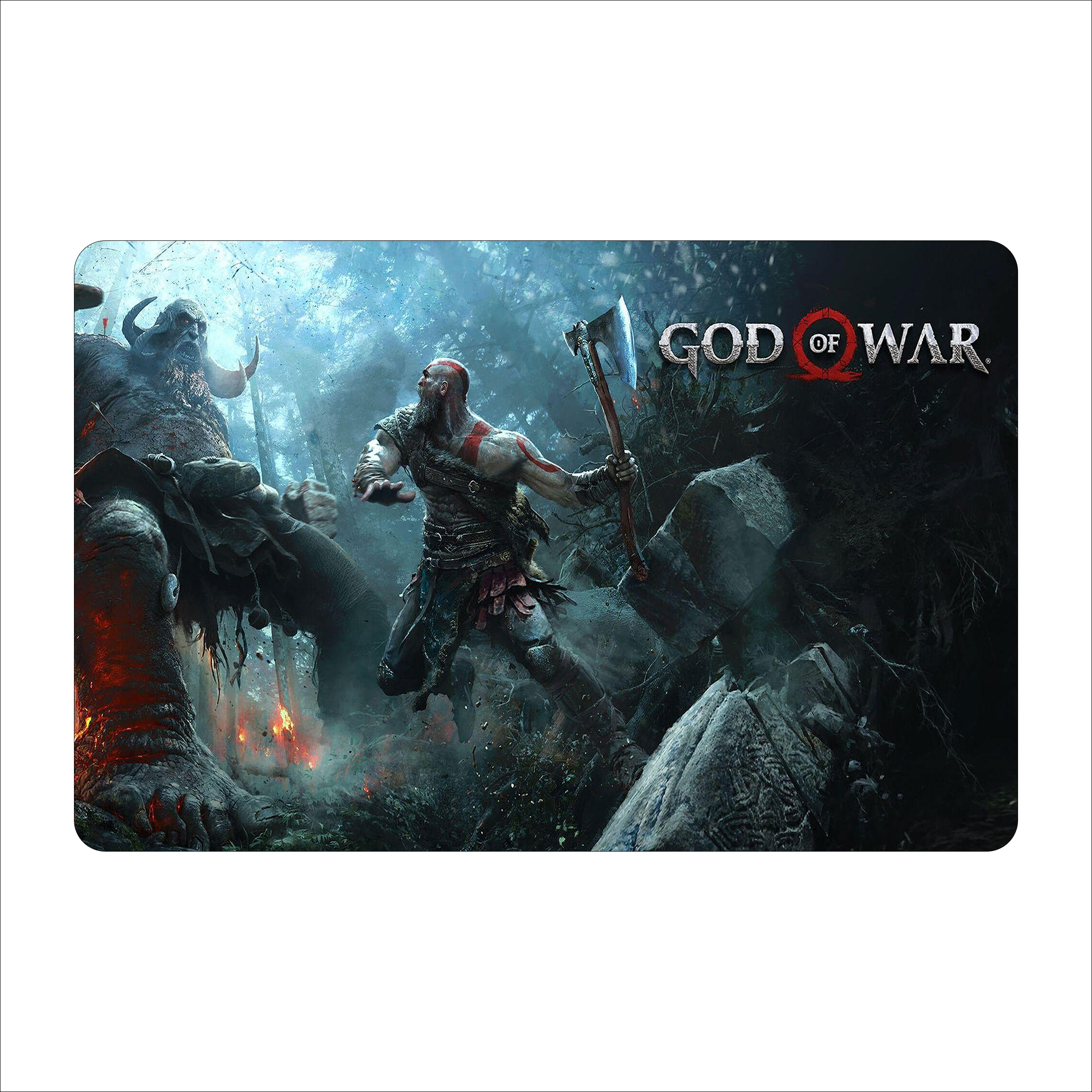 ماوس پد طرح گاد آف وار- god of war مدل mpb725
