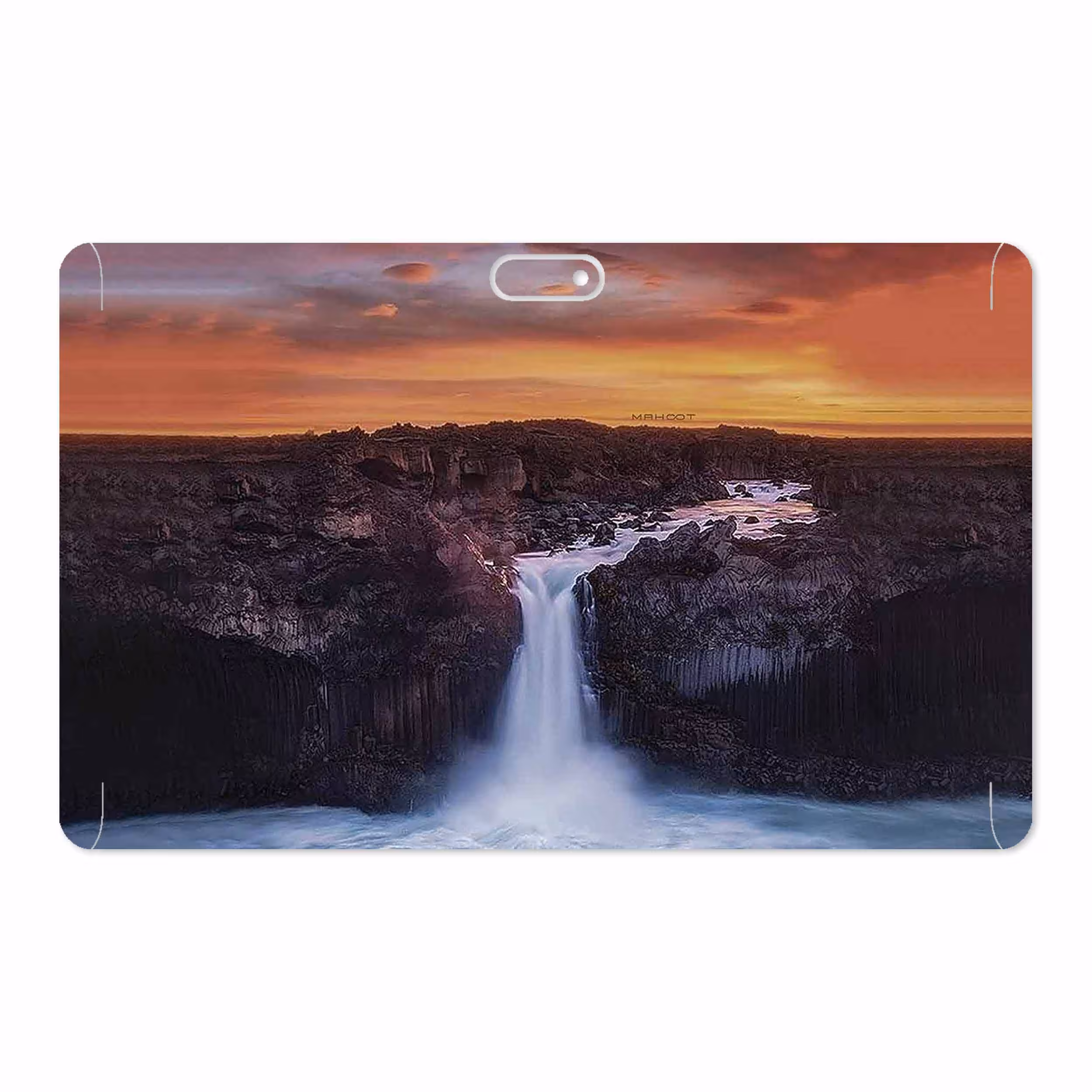 برچسب پوششی ماهوت مدل Waterfall مناسب برای تبلت جی ال ایکس W11 Plus