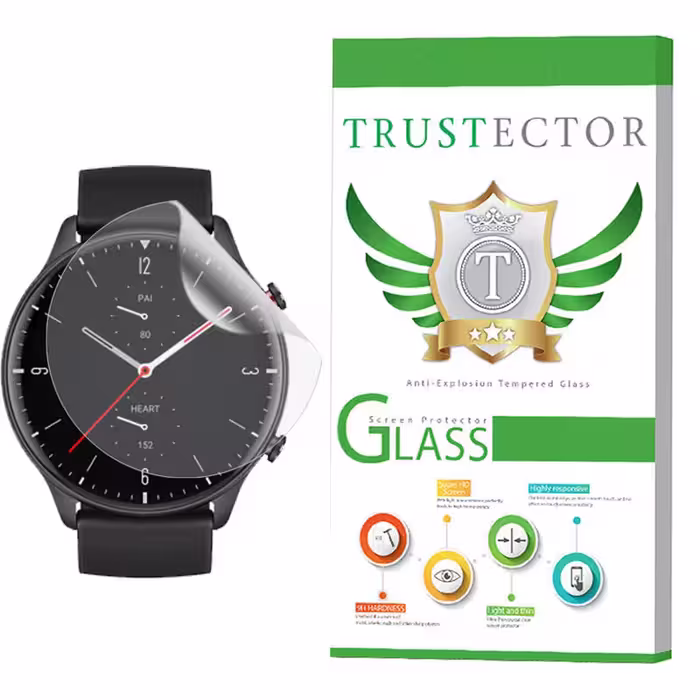 محافظ صفحه نمایش نانو تراستکتور مدل  TPWT-Glass مناسب برای ساعت هوشمند شیائومی Amazfit GTR 2 Sport | کالا برتری