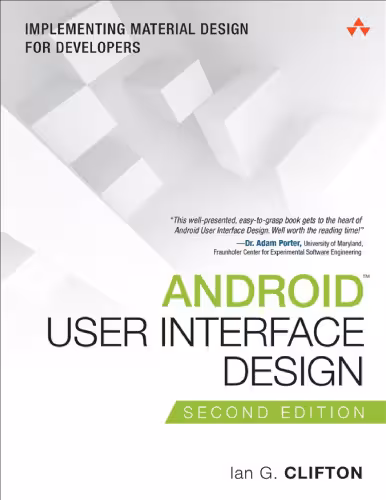 خرید و دانلود نسخه کامل کتاب Android User Interface Design: Implementing Material Design for Developers