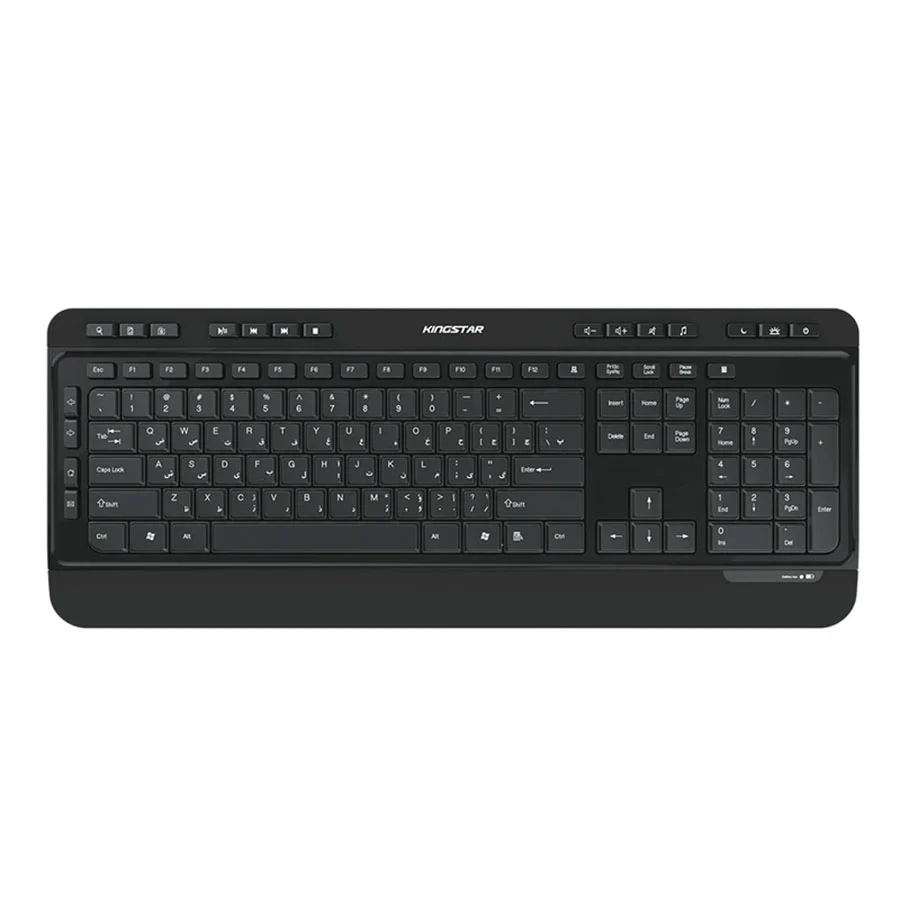 کیبورد بی سیم کینگ استار مدل KB97W