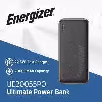 پاوربانک انرجایزر مدل UE20055PQ 22.5W ظرفیت 20000 میلی آمپر