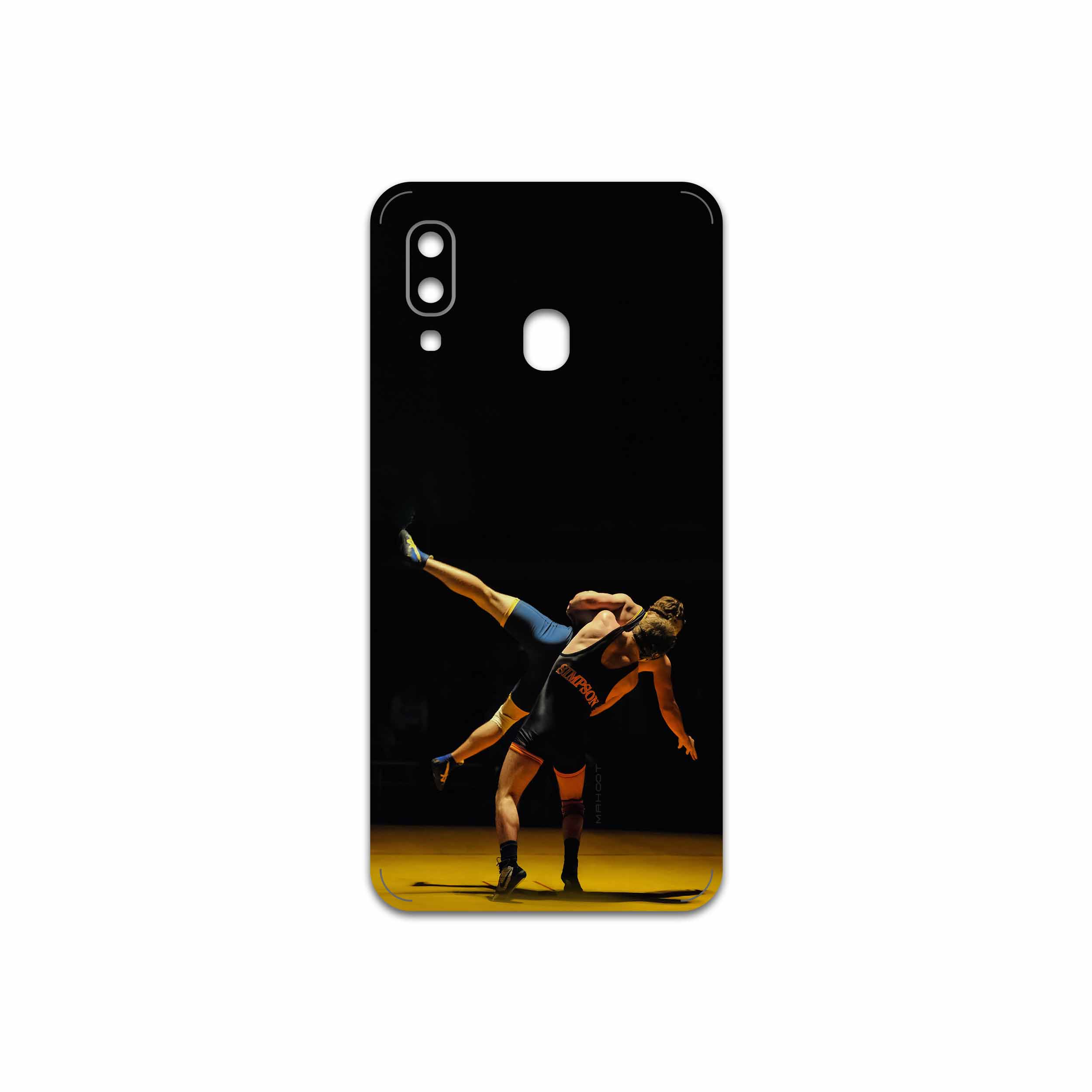 برچسب پوششی ماهوت مدل Wrestling مناسب برای گوشی موبایل سامسونگ Galaxy A40