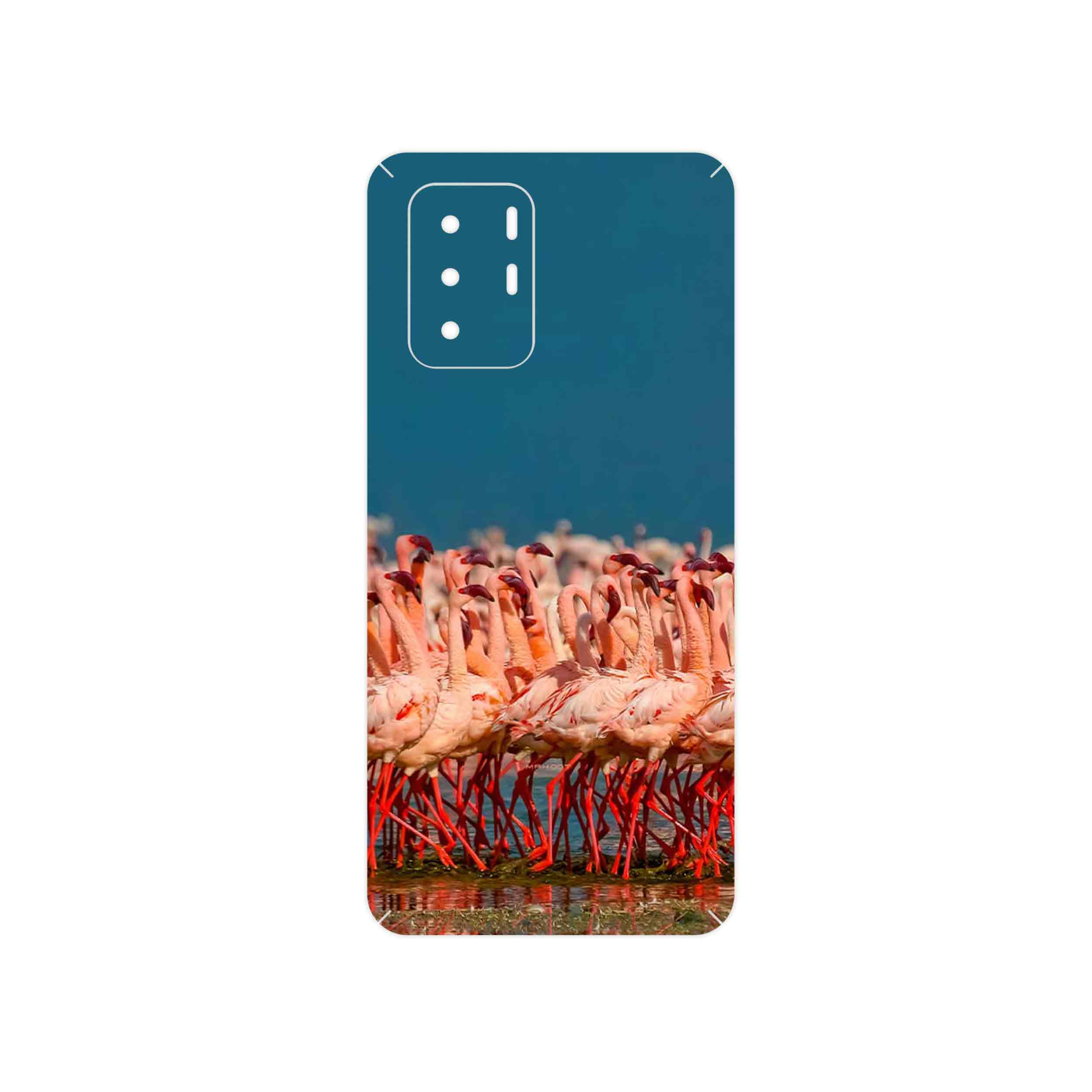 برچسب پوششی ماهوت مدل Flamingo مناسب برای گوشی موبایل شیائومی Redmi Note 10 Pro (China)