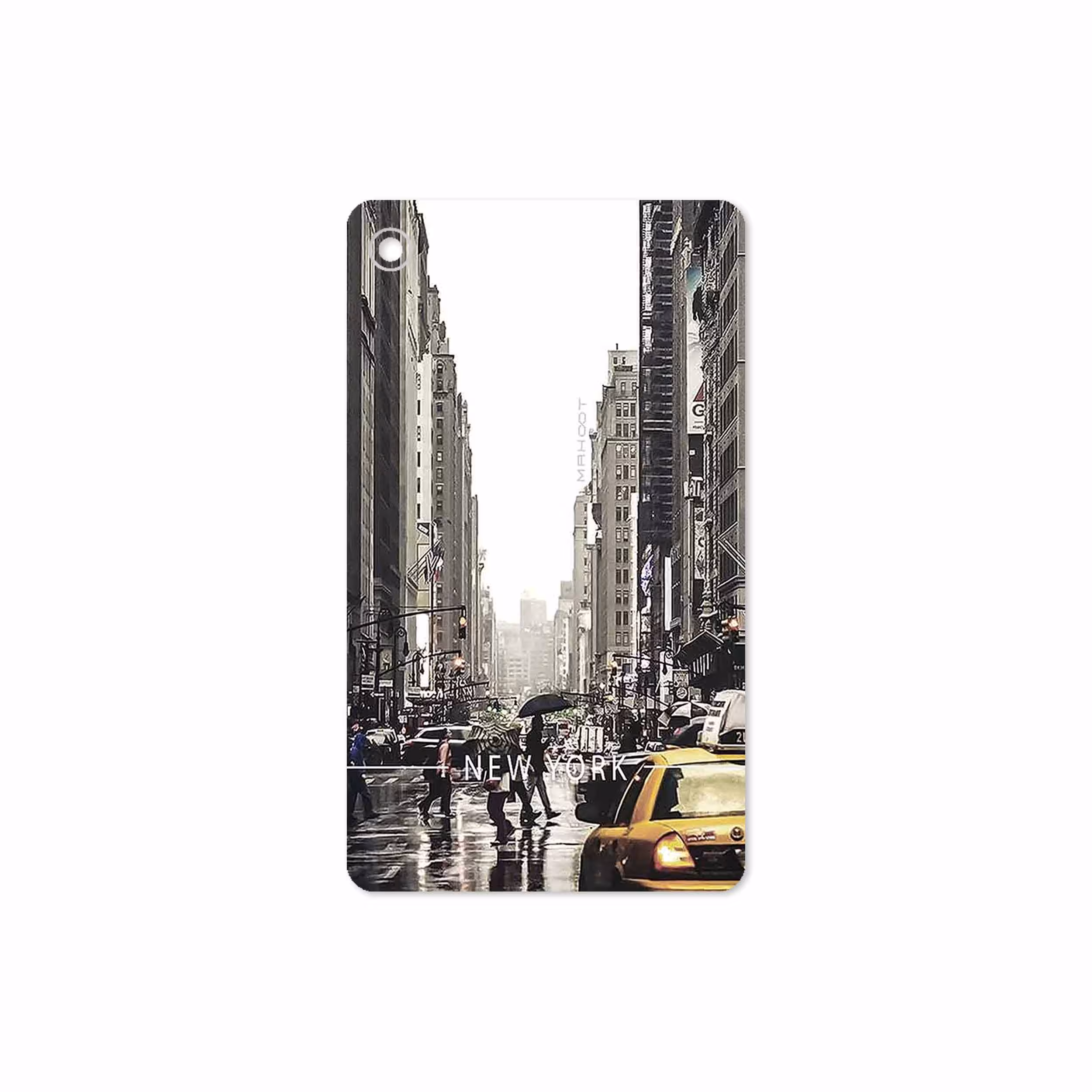 برچسب پوششی ماهوت مدل New York City مناسب برای تبلت لنوو Tab M7 2019
