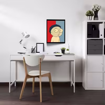 تابلو مدل Rick &amp;amp; Morty کد F-1025
