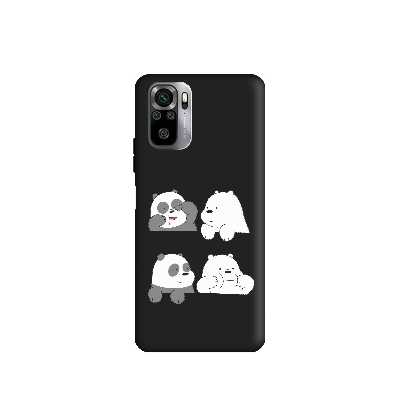 کاور طرح  خرس کله فندقی کد y9238 مناسب برای گوشی موبایل شیائومی  Redmi Note 10S