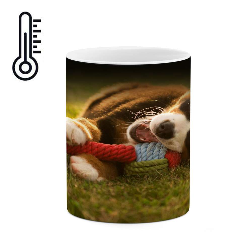 ماگ حرارتی کاکتی طرح سگ مدل mgh14274