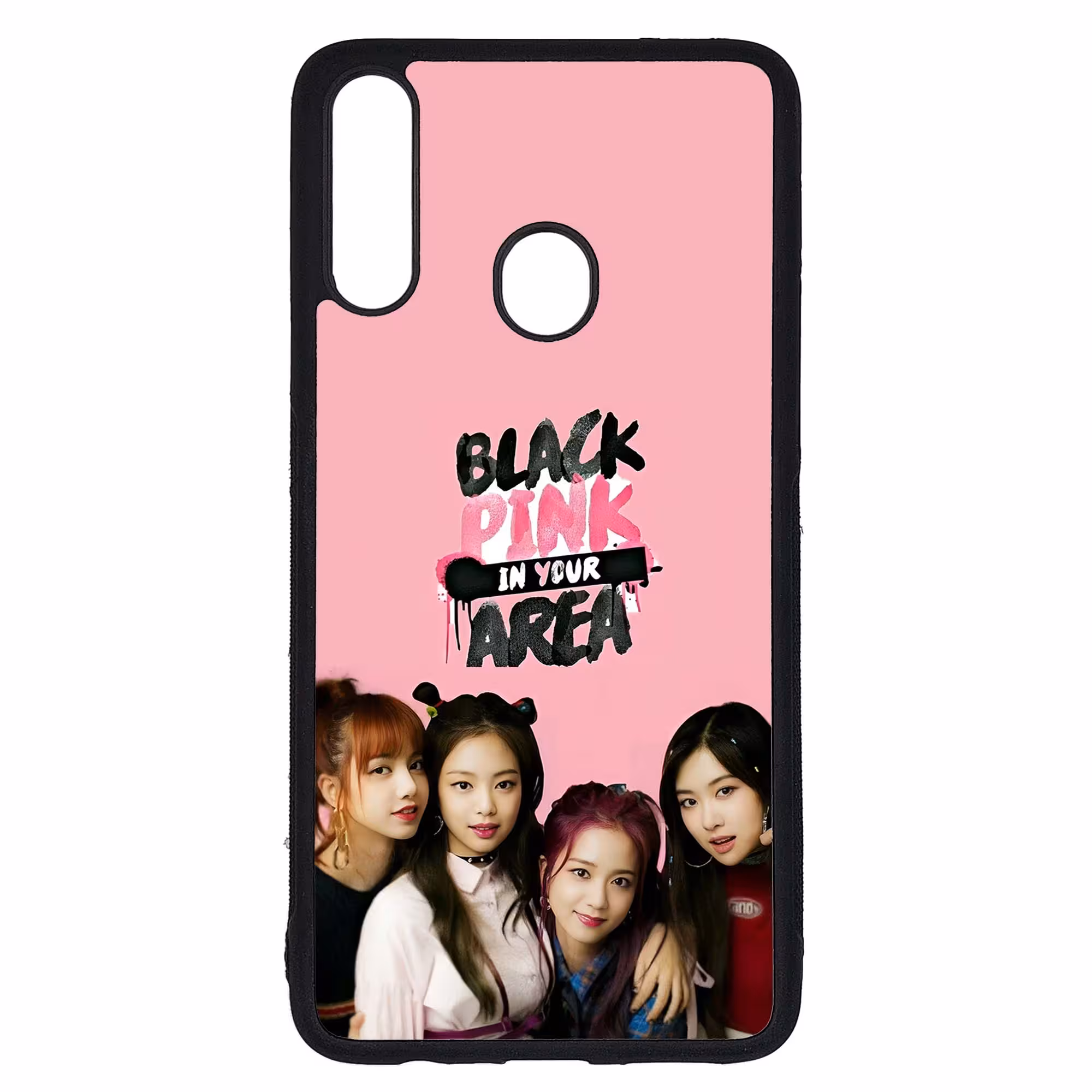 کاور طرح بلک پینک BLACK PINK کد G-096 مناسب برای گوشی موبایل سامسونگ Galaxy A20s | دیجی قاب دونی