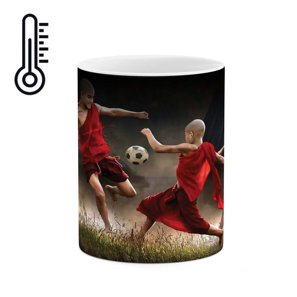 ماگ حرارتی طرح فوتبال شائولین مدل mgh10027