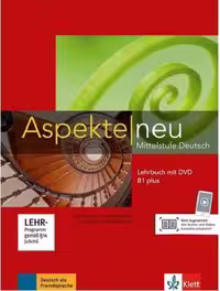 Aspekte neu B1  CD کتاب آلمانی اسپکت((کتاب درس رنگی  کتاب تمرین ))