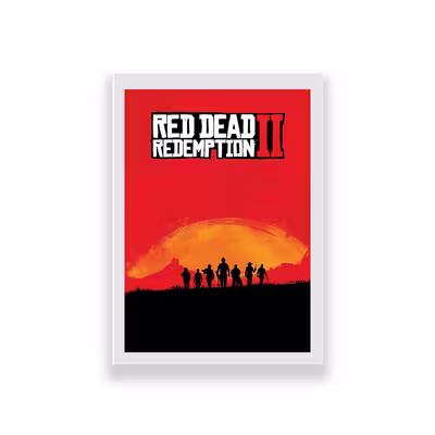 تابلو طرح Red Dead Redemption 2