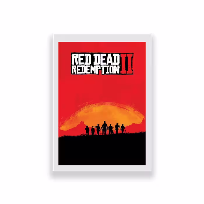 تابلو طرح Red Dead Redemption 2