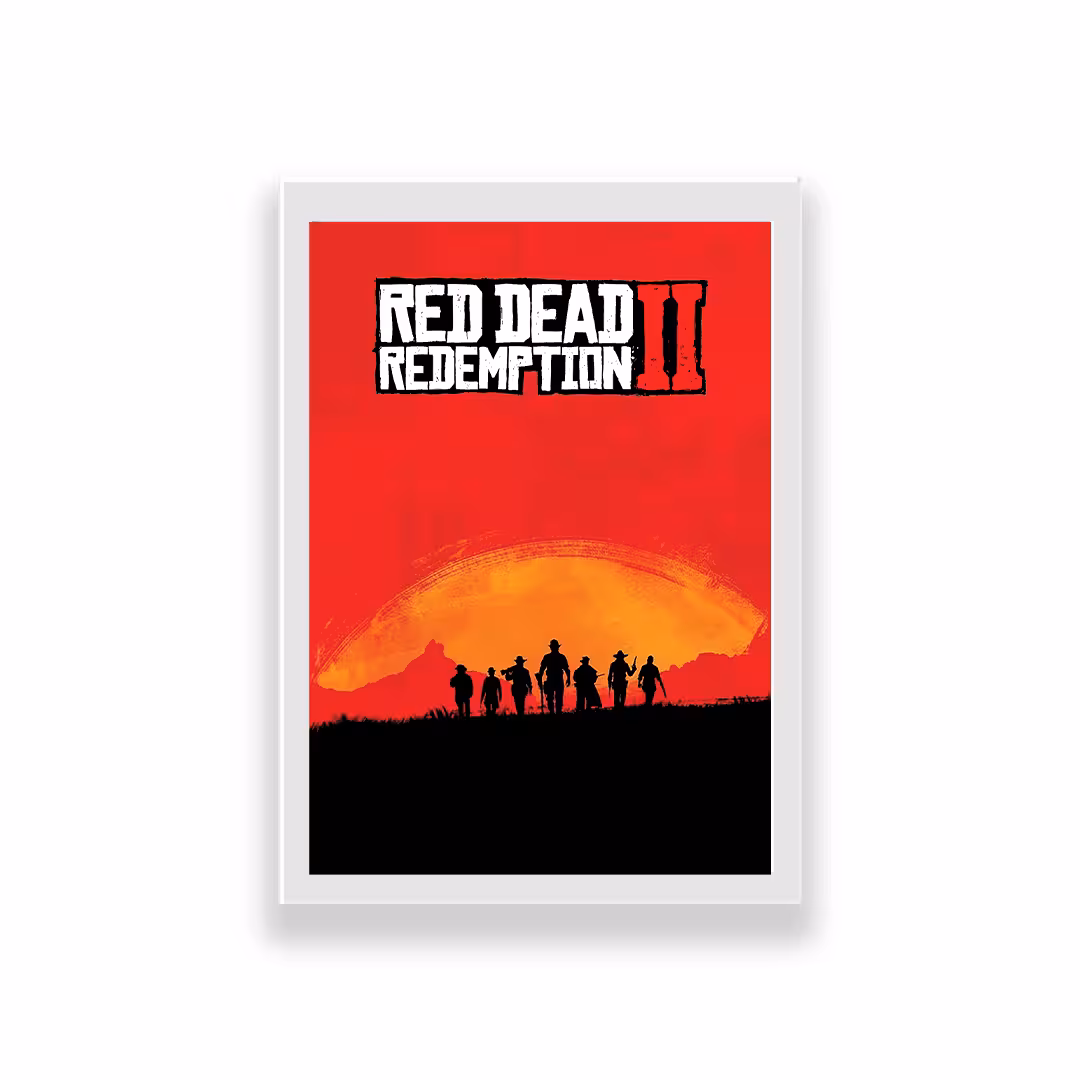 تابلو طرح Red Dead Redemption 2
