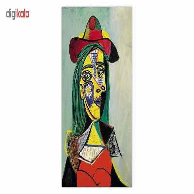 تابلو شاسی ونسونی طرح Woman In Hat And Fur Collar سایز 30x40 سانتی متر
