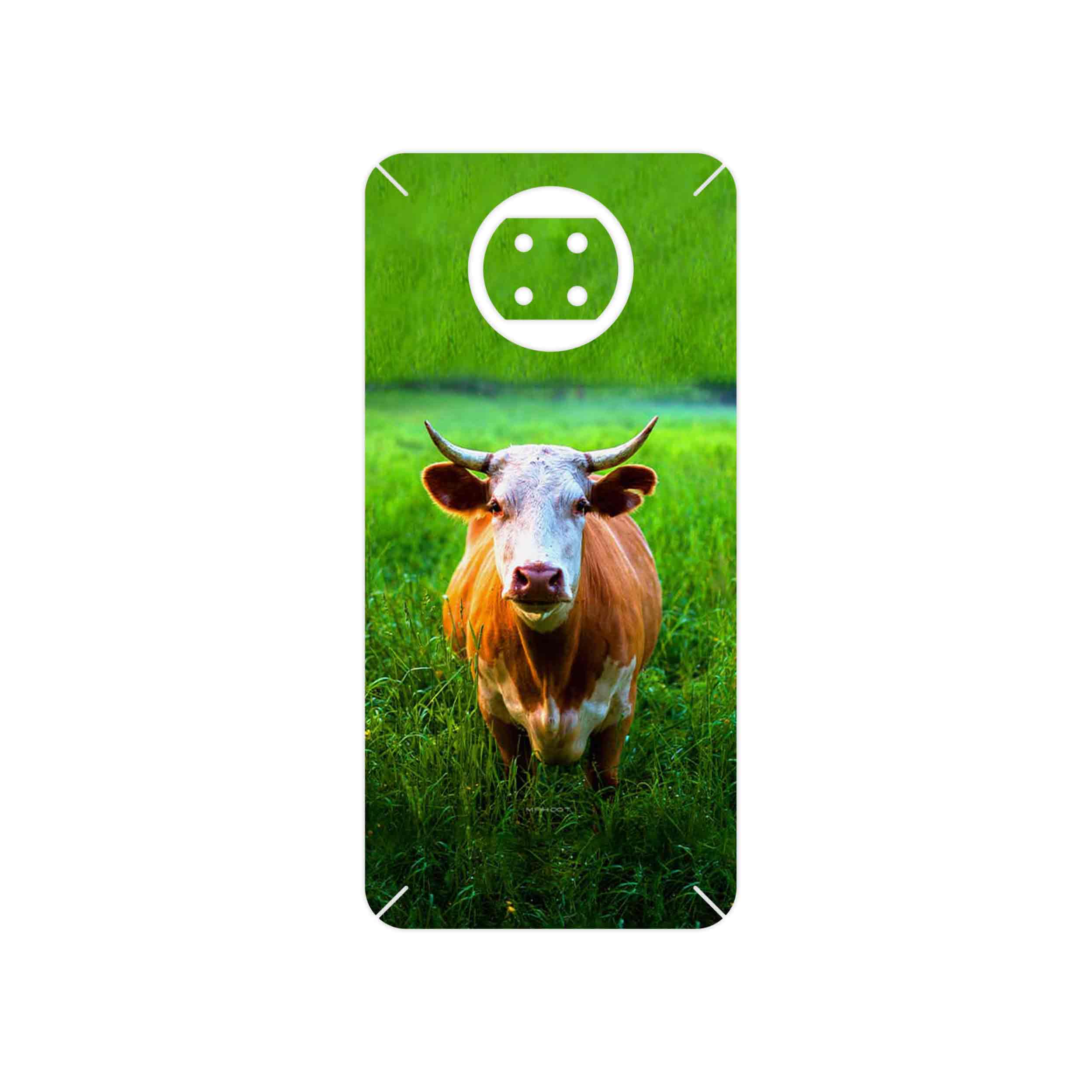 برچسب پوششی ماهوت مدل Cow مناسب برای گوشی موبایل شیائومی Redmi Note 9T