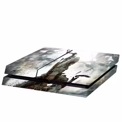 برچسب پلی استیشن ۴ طرح assassins creed مدل ps4 fat کد PS-1004