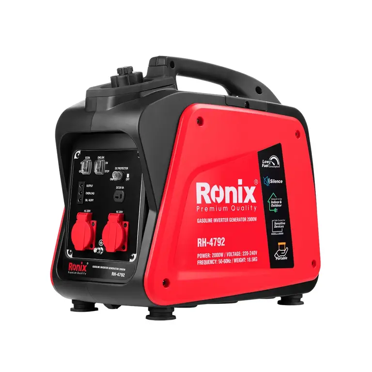 موتور برق بنزینی سایلنت 2000 وات رونیکس کد محصول: RH-4792