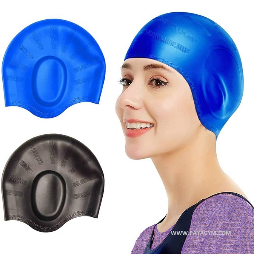 کلاه شنا گوشی دار واته مدل silicon cap