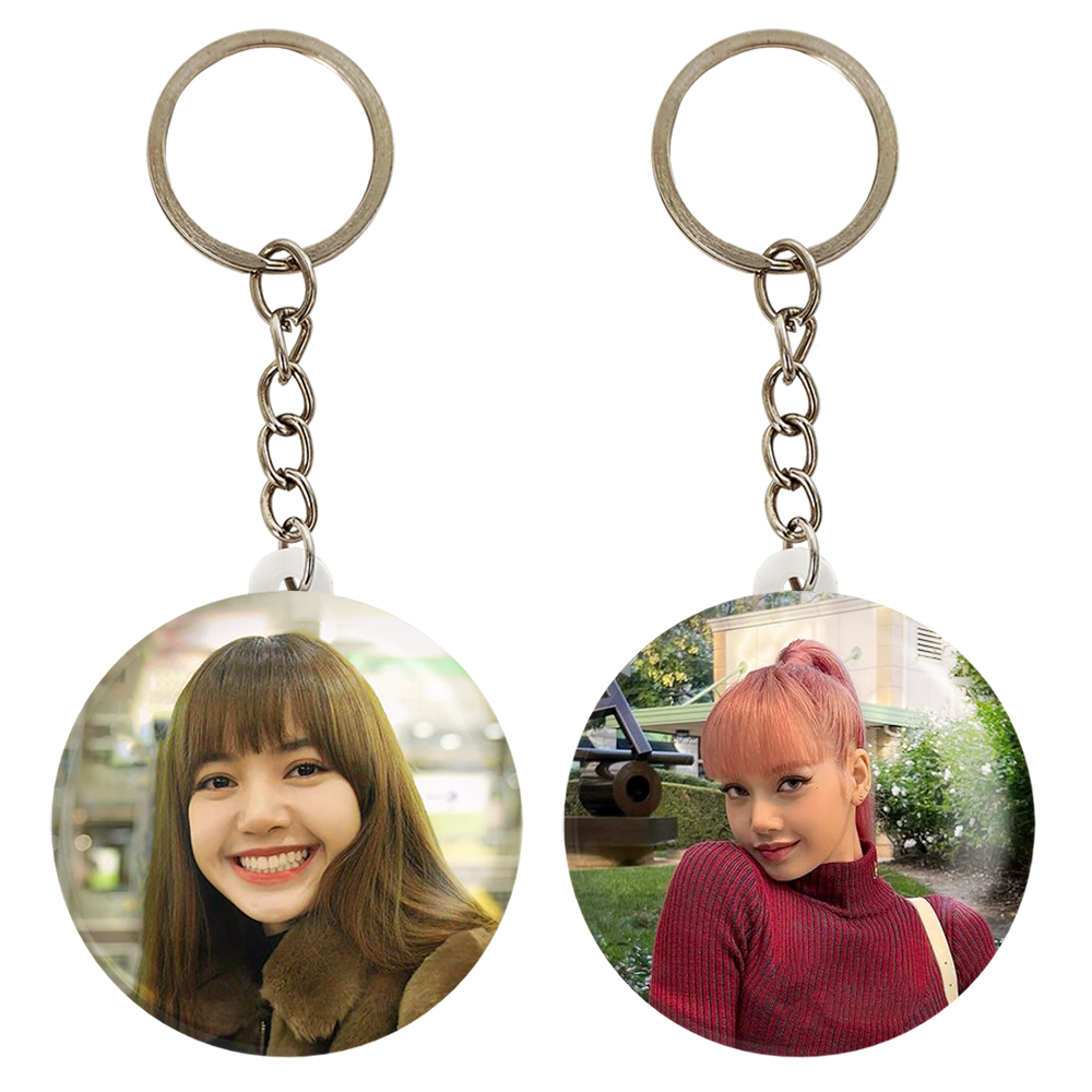 جاکلیدی خندالو مدل لیسا بلک پینک کد 1427714283 مجموعه 2 عددی