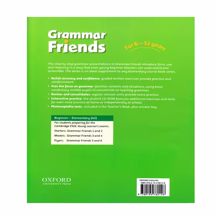 کتاب Grammar Friends 3 اثر Eileen Flannigan انتشارات الوند پویان