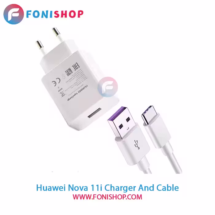 کابل و شارژر سوپر فست هواوی Huawei Nova 11i
