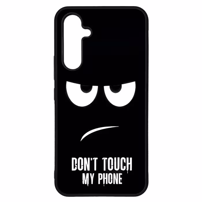 کاور طرح DONT TOUCH MY PHONE کد G-090 مناسب برای گوشی موبایل سامسونگ Galaxy A54 / A54 5G | دیجی قاب دونی