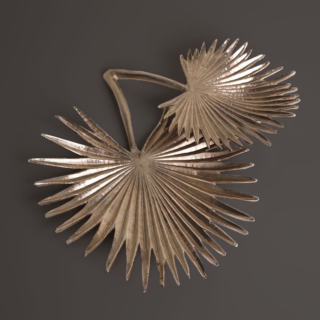 سینی طرح برگ سوزنی کد 07