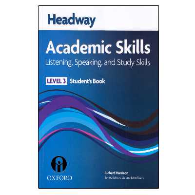 کتاب Headway Academic Skills Listening, Speaking, And Study Skills Level 3 اثر Richard Harrison انتشارات الوندپویان