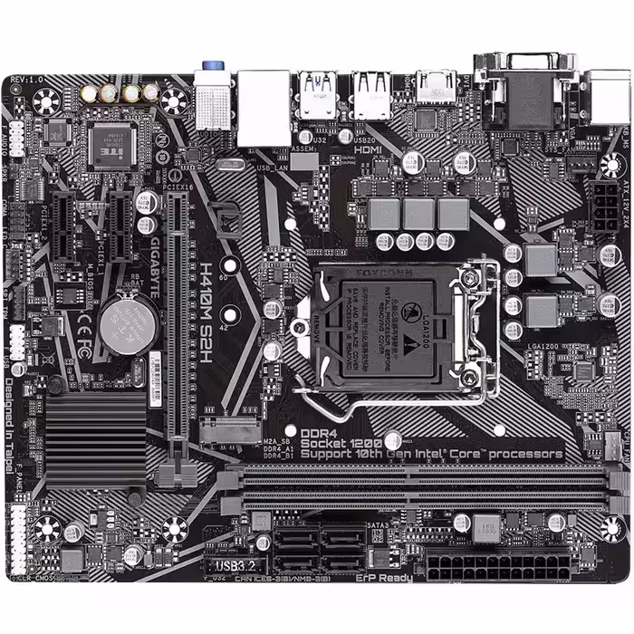 Gigabyte H410M S2H LGA 1200 Motherboard - دوسو آی تی