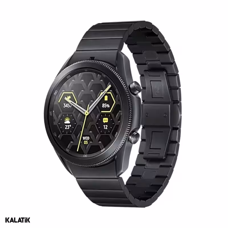 ساعت هوشمند سامسونگ مدل Galaxy Watch3 SM-R840 (45mm) با بدنه تیتانیوم