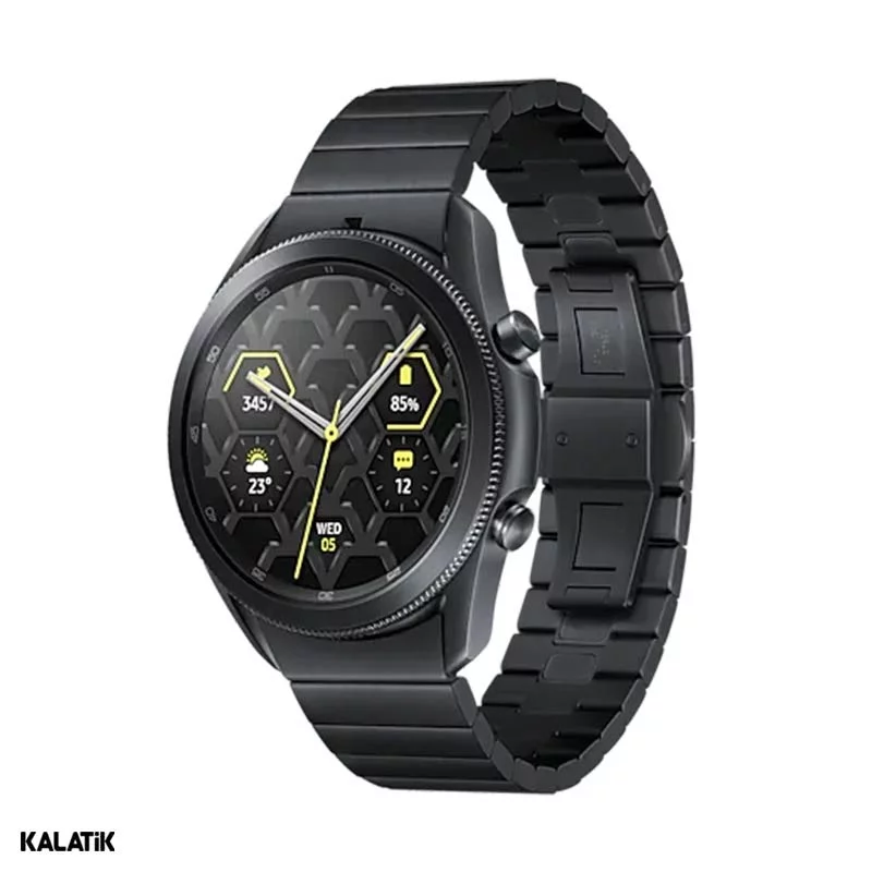 ساعت هوشمند سامسونگ مدل Galaxy Watch3 SM-R840 (45mm) با بدنه تیتانیوم
