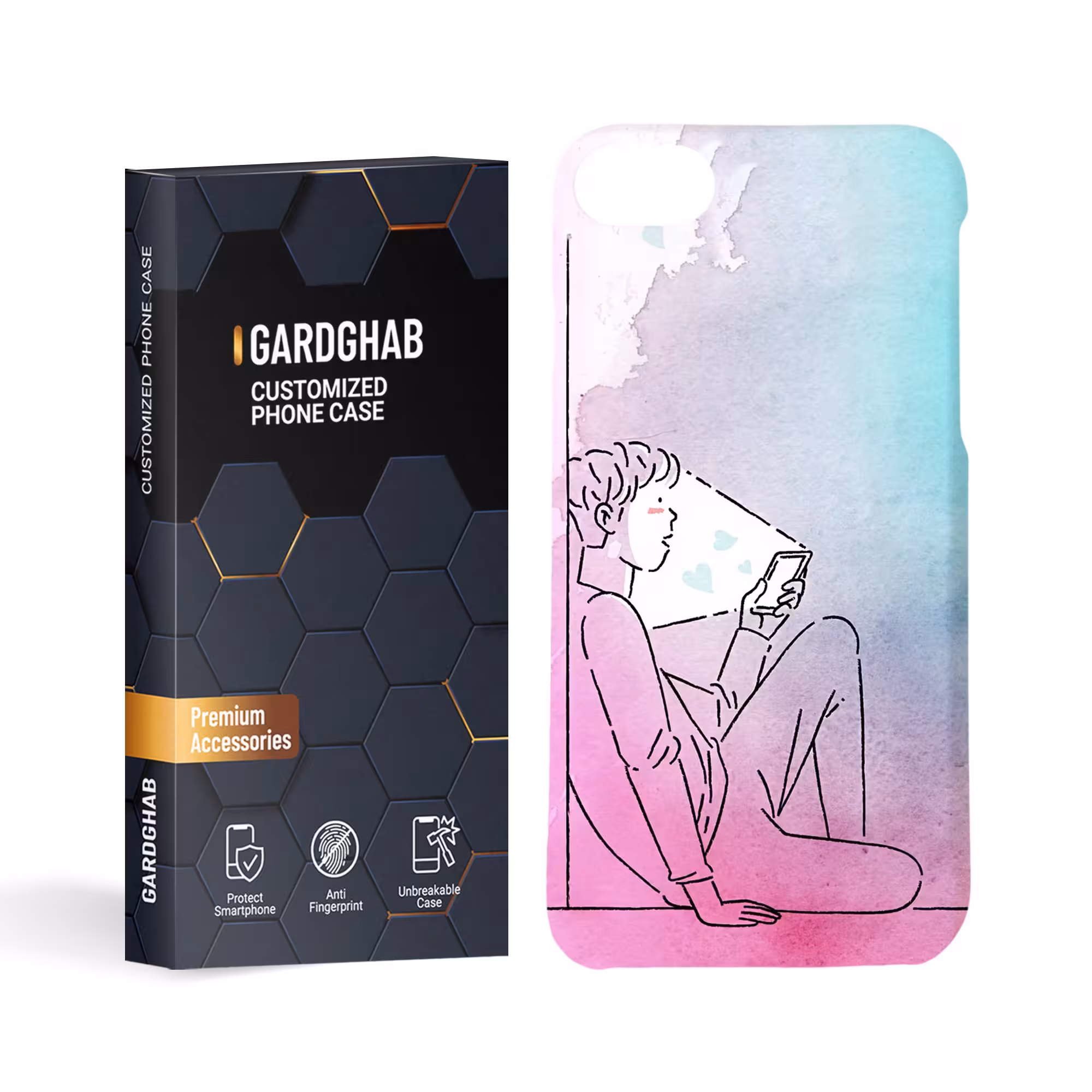 گارد قاب کاور فانتزی مدل g5102 مناسب برای گوشی موبایل آیفون 7